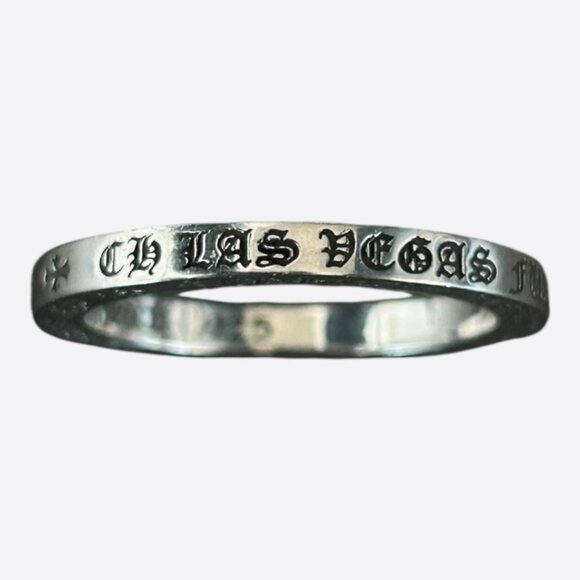 Chrome Hearts Silver Las Vegas Spacer Ring